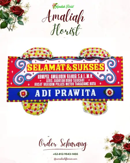 Papan Bunga Ucapan Selamat Kemiling Raya